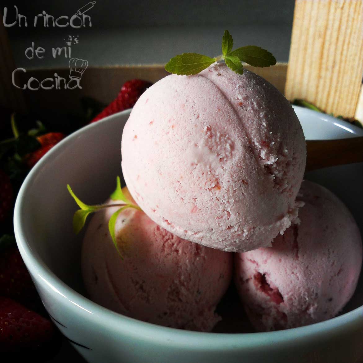 helado de fresa 2