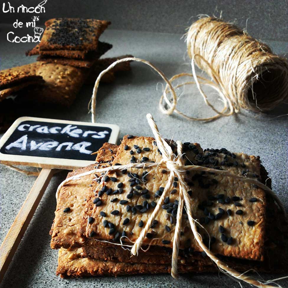 crackers de avena