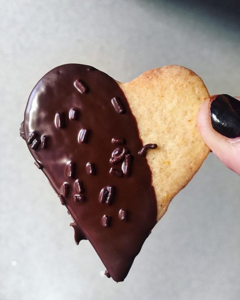 Galletas corazón